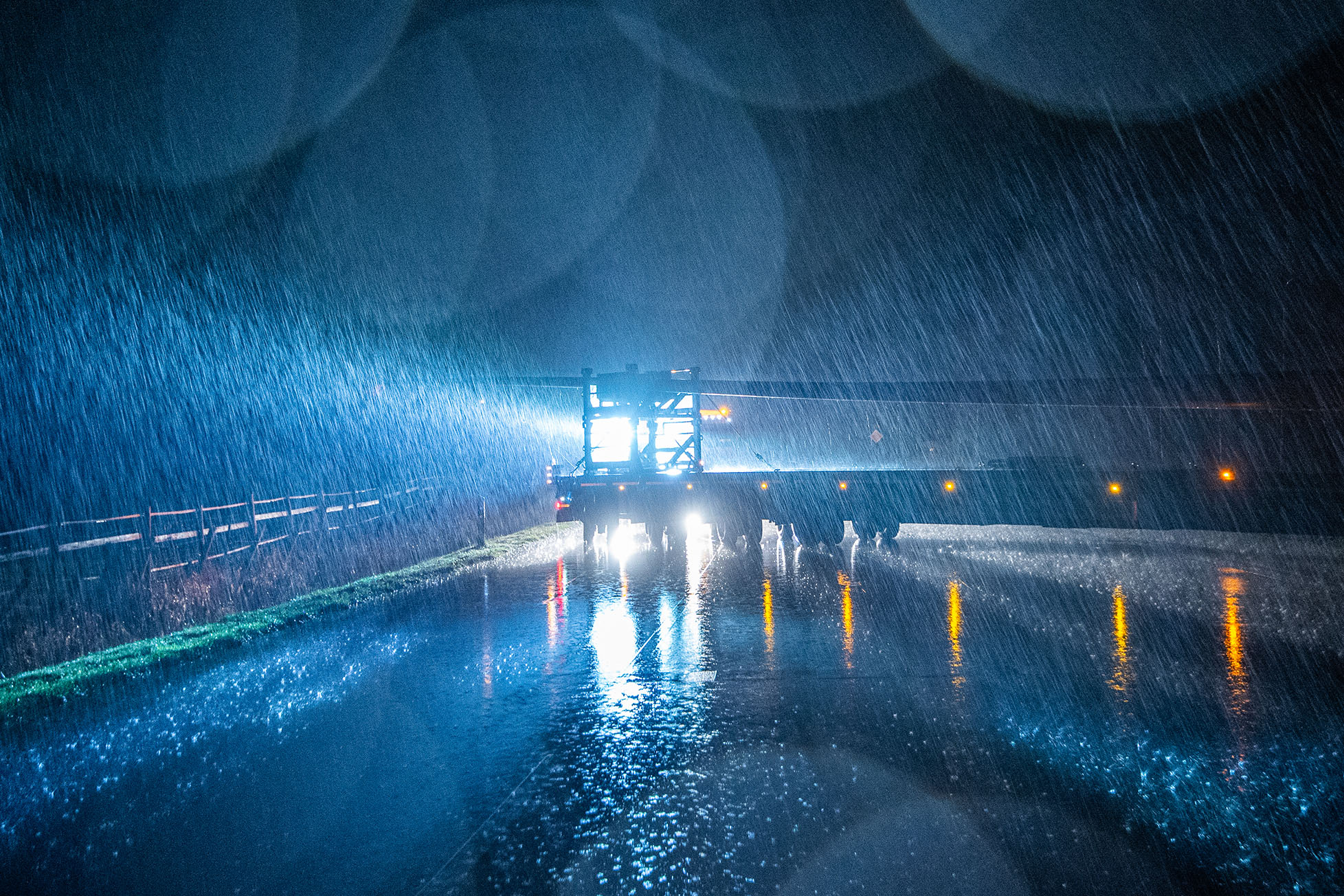 Transport eines Rotorblatts