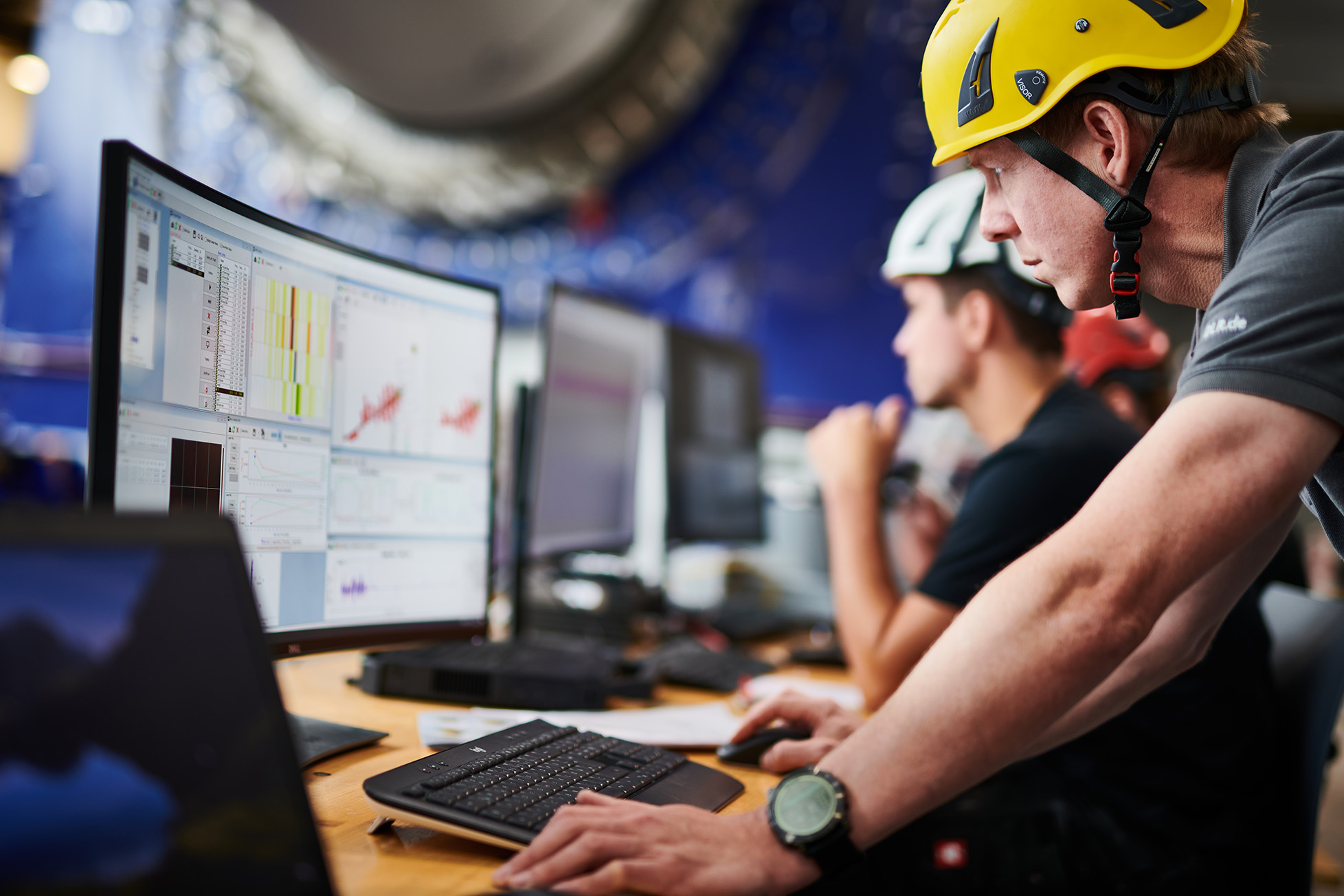 Auswertung der Messdaten beim Statiktest