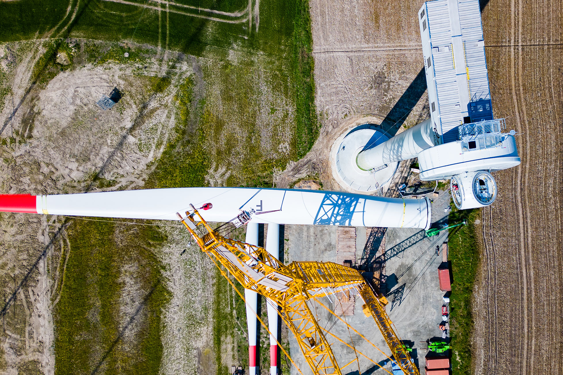 Montage des Generators