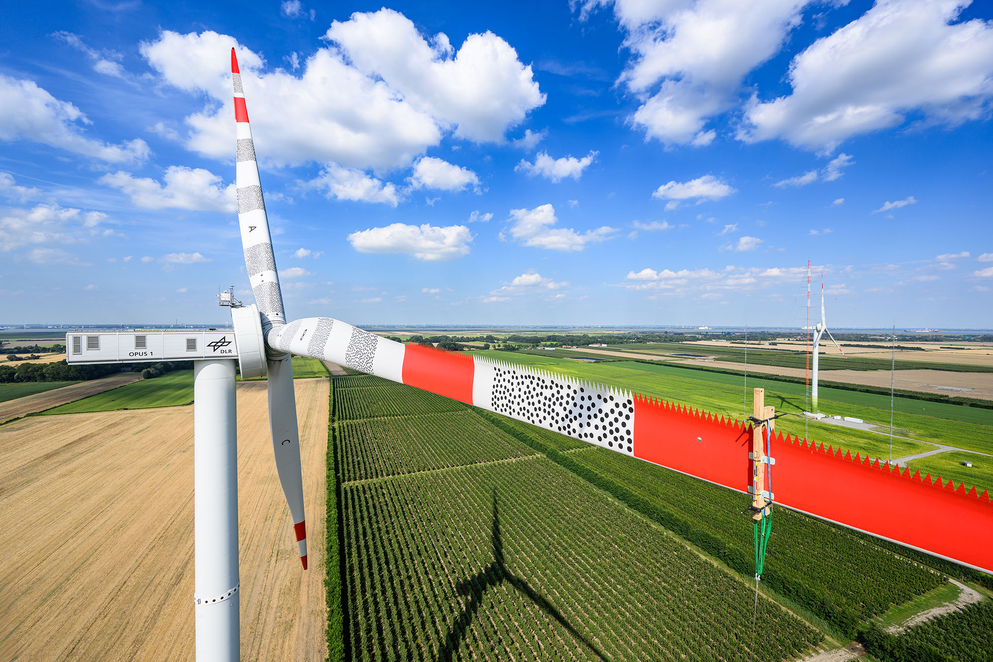 Versuche am Rotorblatt