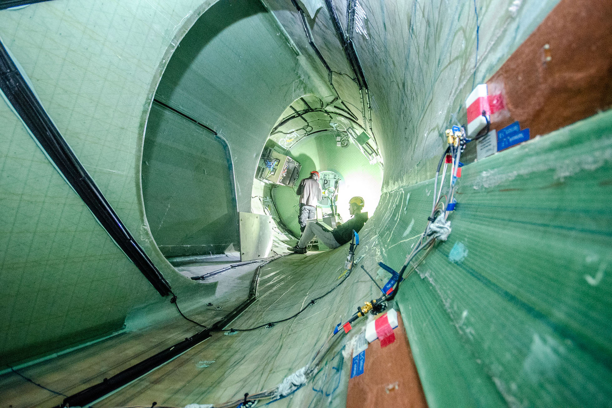 Messtechnik im Rotorblatt